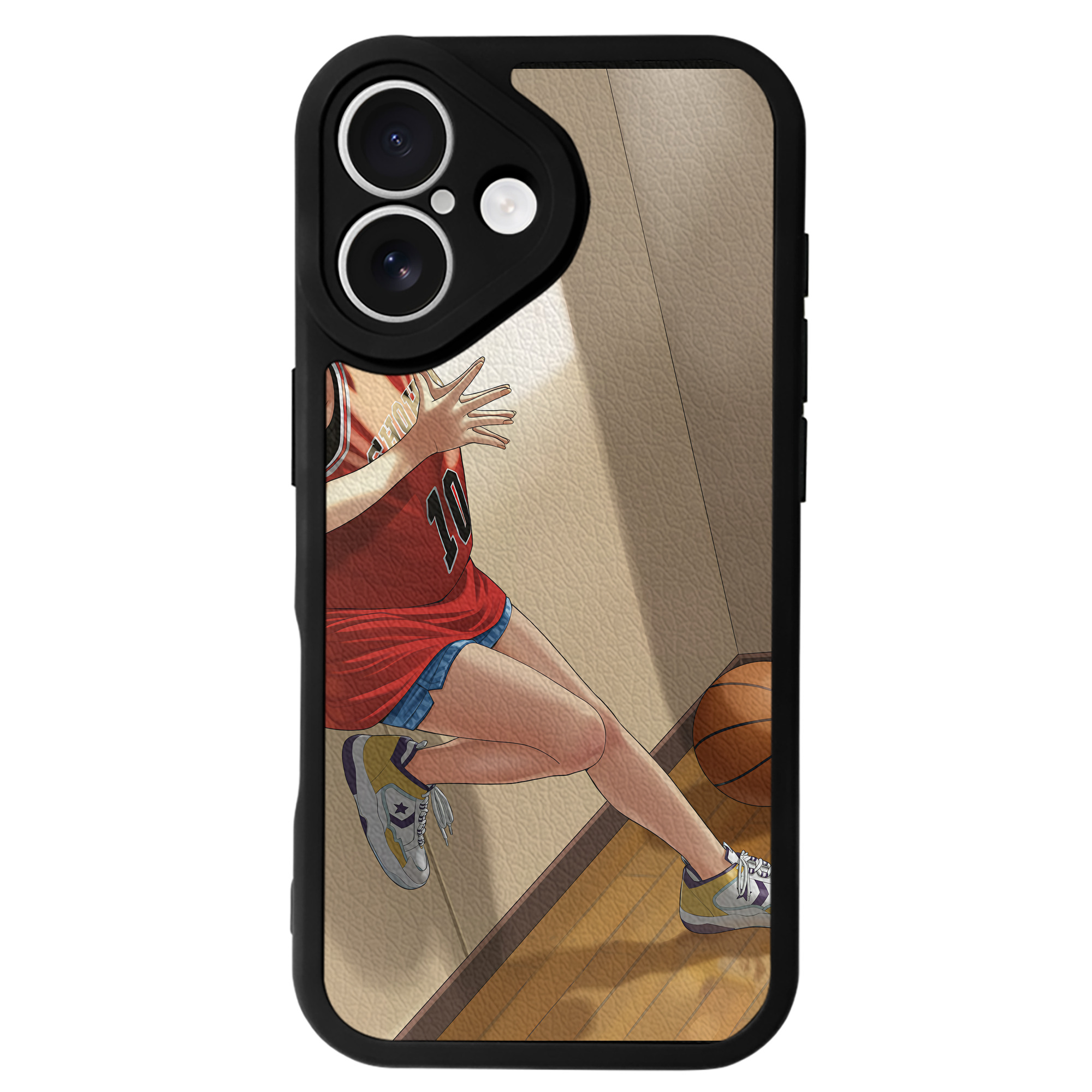 （画像用） SLAM DUNK／スラムダンク 【iPhone 16シリーズ対応】シリコンスマホケース（レザー調） 材質：シリコン